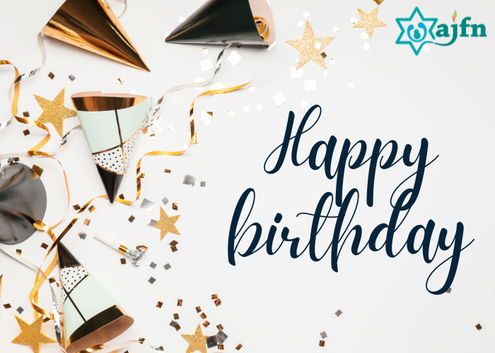 Celebrate with AJFN eCards Example
