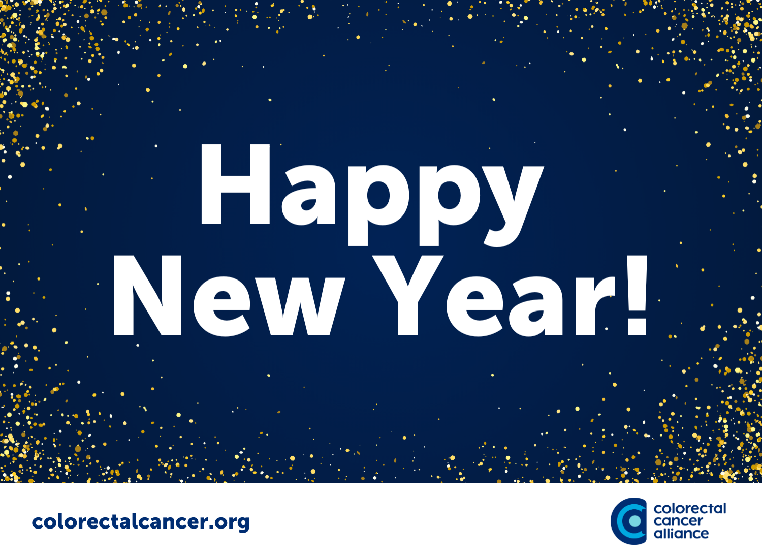 New Year eCard Boosts Awareness Example