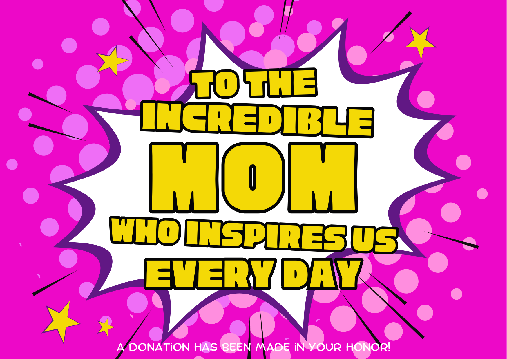 Celebrate with a Donation
