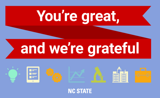 Custom eCards for Donor Appreciation Example