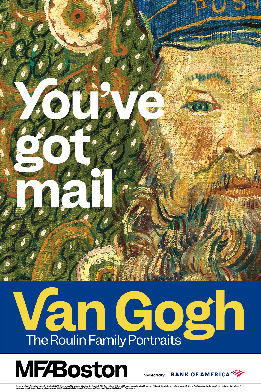 Van Gogh Inspired eCards Example